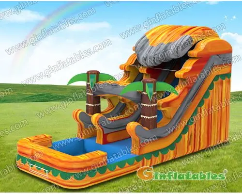 GWS-318  Volcano lava water slide