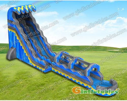 GWS-320 Giant Blue wave water slide n slip