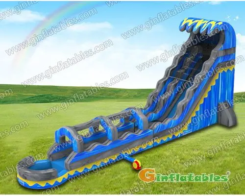 GWS-320 Giant Blue wave water slide n slip