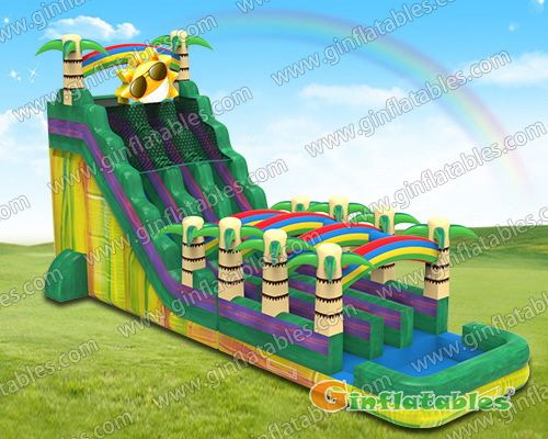 GWS-324 Rainbow water slide n slip