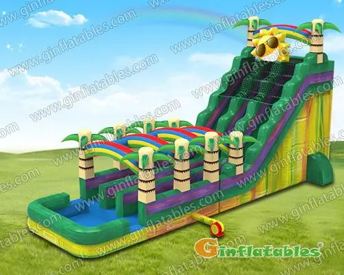 GWS-324 Rainbow water slide n slip