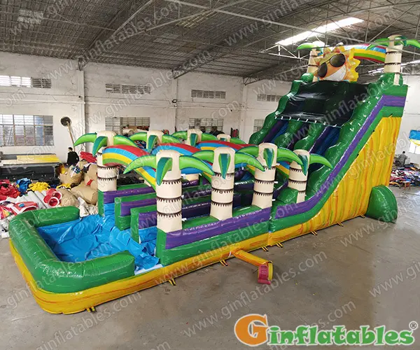 GWS-324 Rainbow water slide n slip