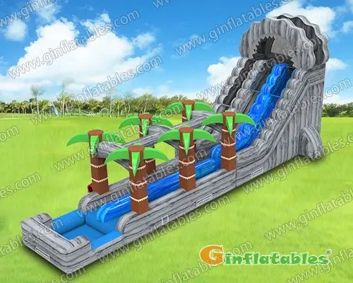 GWS-326 Waterfall water slide n slip