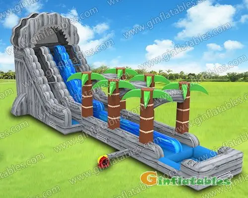 GWS-326 Waterfall water slide n slip