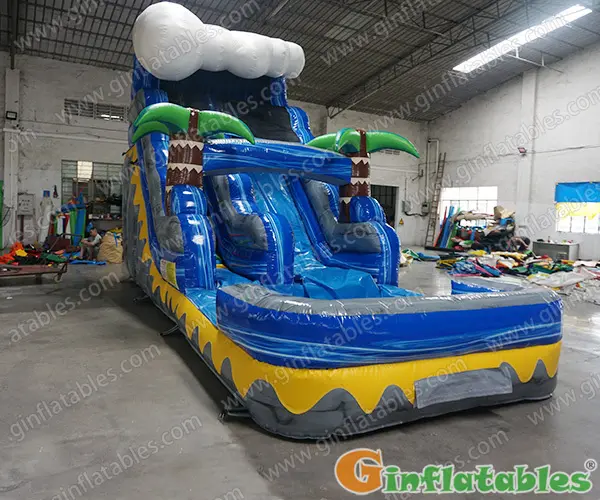 GWS-327 Big wave water slide