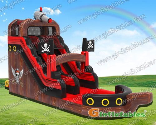 GWS-347 Pirate ship water slide