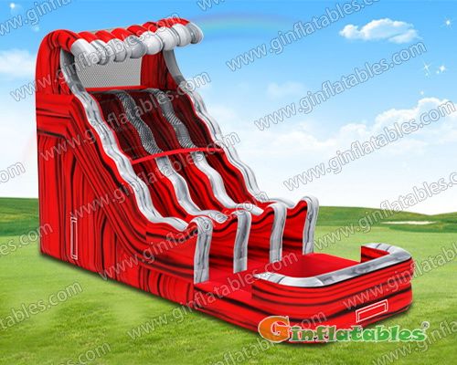 GWS-350 Red wave water slide