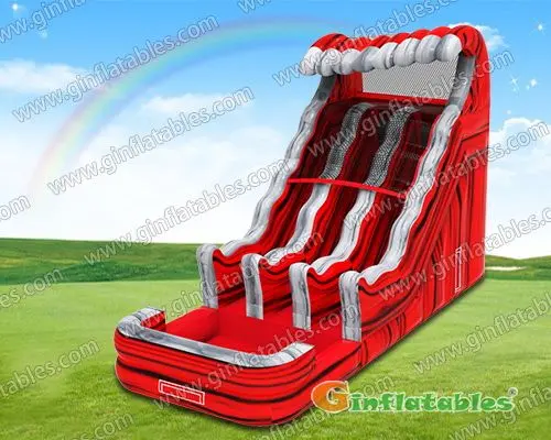 GWS-350 Red wave water slide