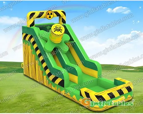 GWS-355 Nuclear toxic water slide inflatable