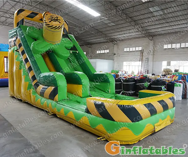 GWS-355 Nuclear toxic water slide inflatable