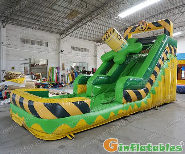 GWS-355 Nuclear toxic water slide inflatable