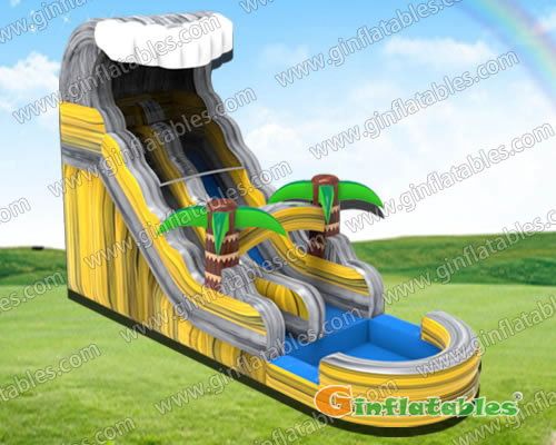 GWS-356 Palm trees water slide