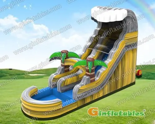 GWS-356 Palm trees water slide