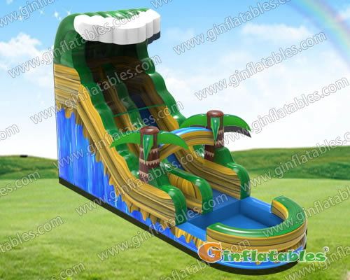 GWS-357 Palm trees water slide