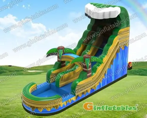 GWS-357 Palm trees water slide