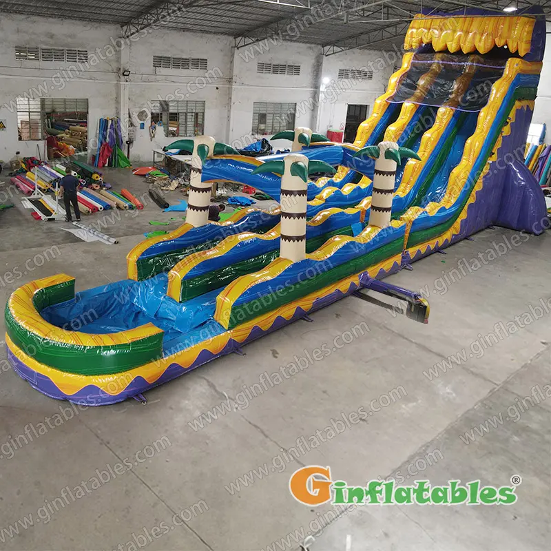 GWS-359 Lava surge water slide n slip