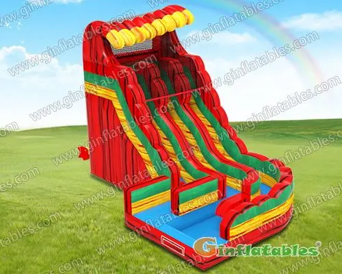 GWS-364 Fire dual water slide