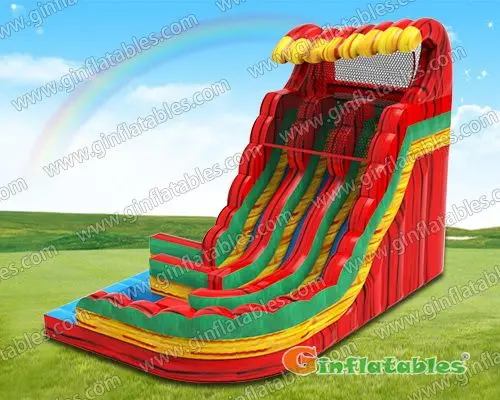 GWS-364 Fire dual water slide