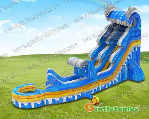 GWS-368 Dolphin wave water slide n slip