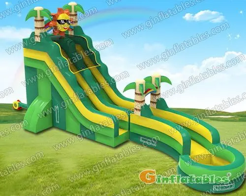 GWS-369 Sunshine curved water slide
