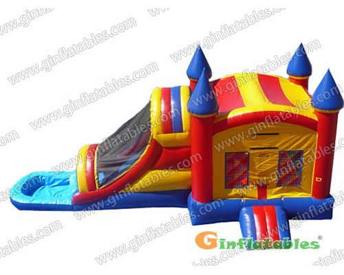 GWS-037 33 ft L Castle Module Slide Combo