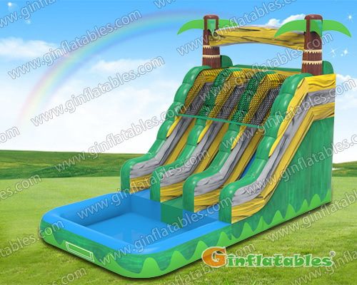GWS-376 Forest dual water slide