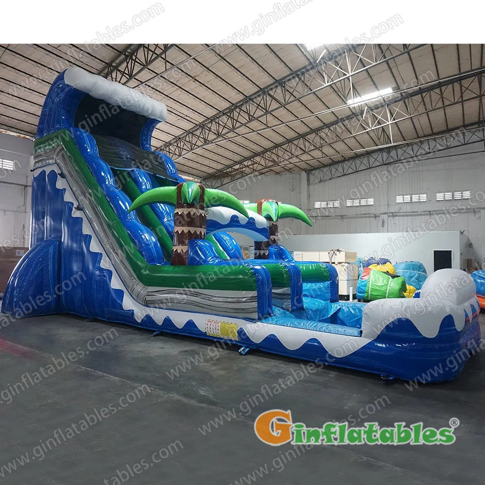 GWS-400 22 pies Blue Crush Water Slide