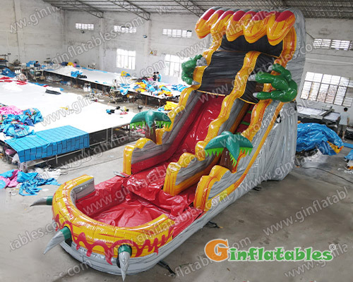 GWS-408 T-rex water slide