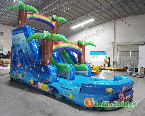 GWS-409 Under the sea water slide