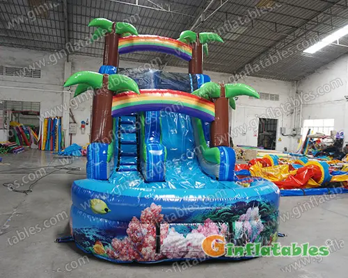 GWS-409 Under the sea water slide