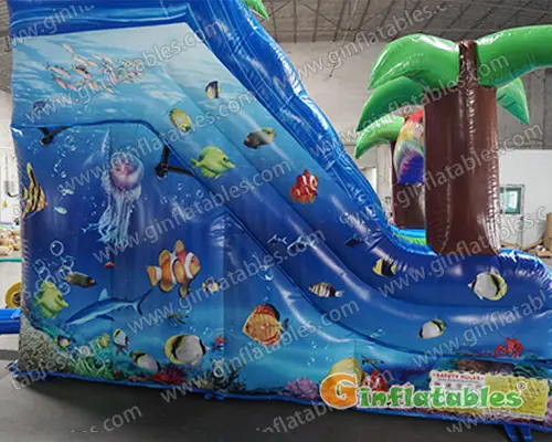 GWS-409 Under the sea water slide