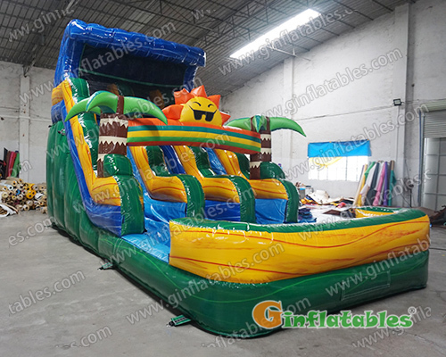 GWS-413 Mr. Sun dual lane water slide