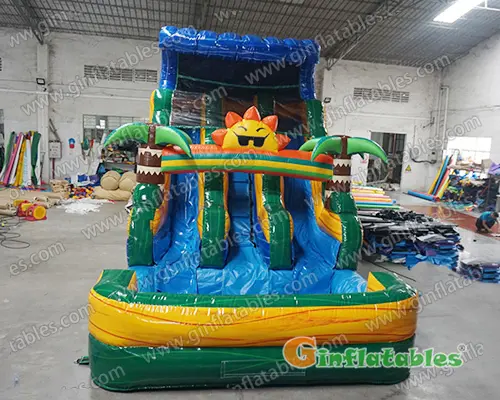 GWS-413 Mr. Sun dual lane water slide