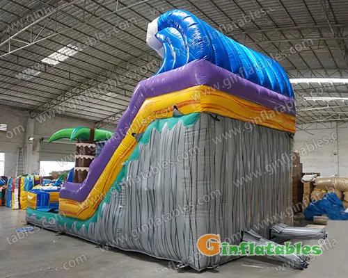 GWS-414 Wave dual lane water slide