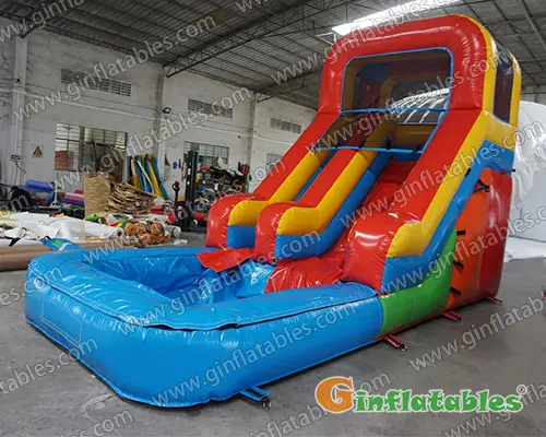 GWS-415 Backyard water slide