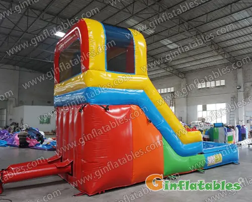 GWS-415 Backyard water slide