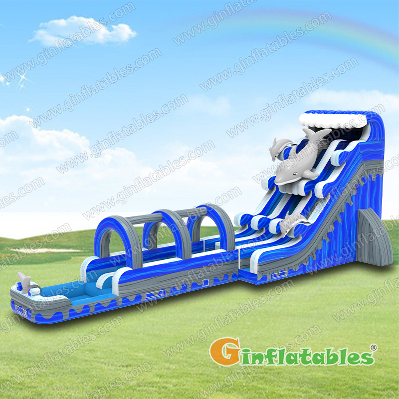 GWS-416 Dolphin dual water slide