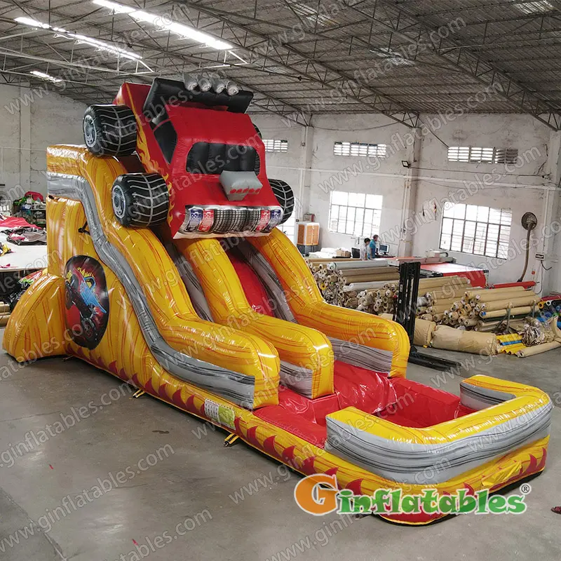 GWS-419 Monster Truck Water slide