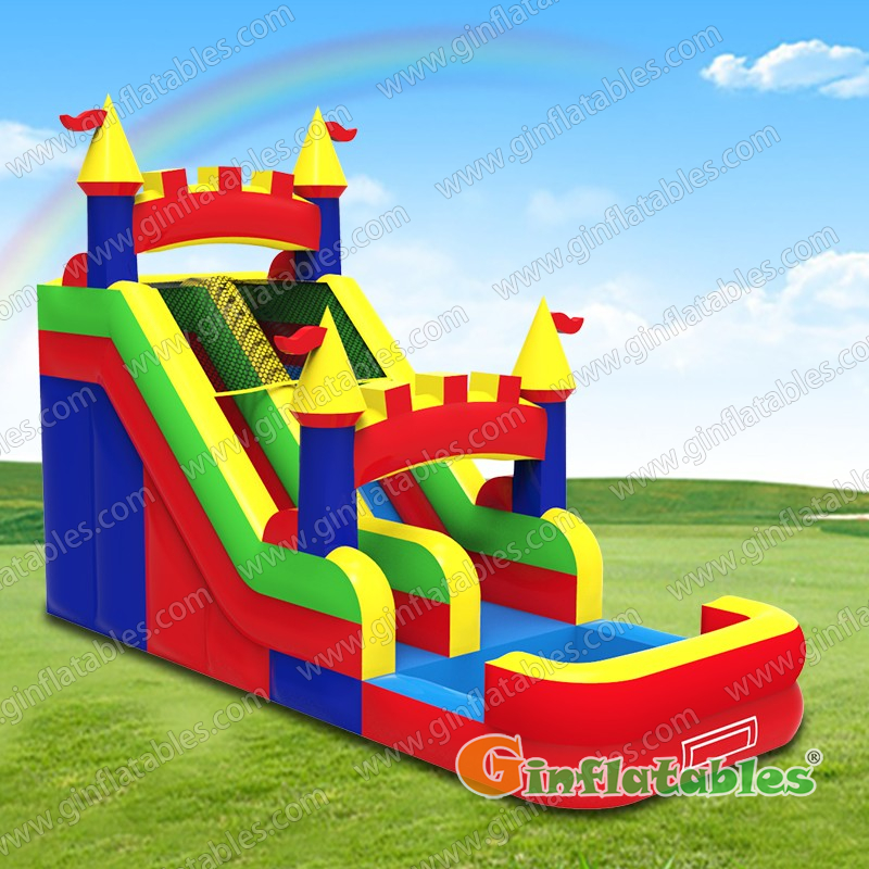 GWS-422 Medieval backyard water slide