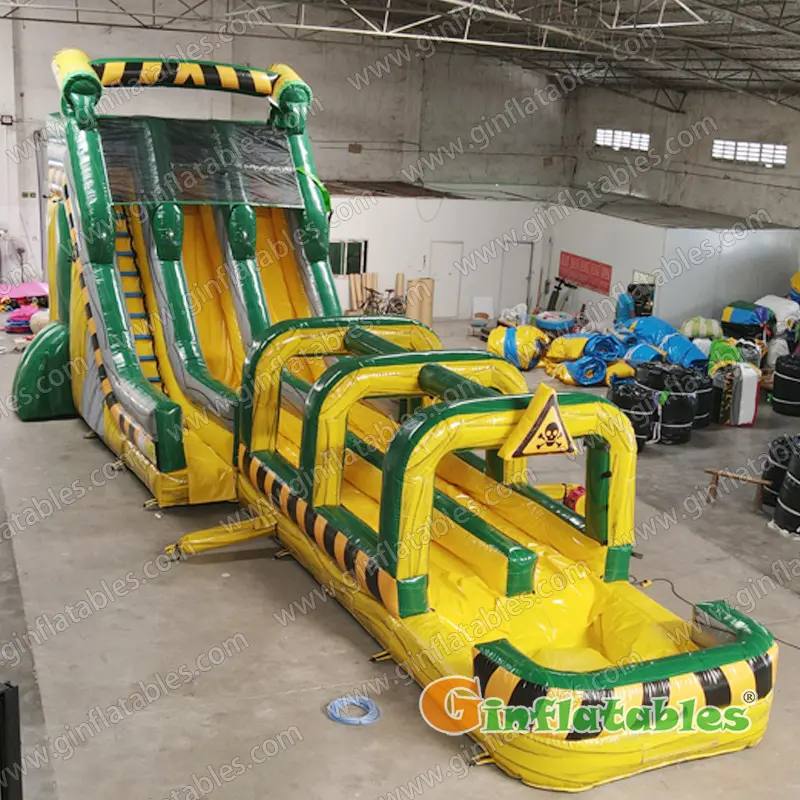 GWS-435 Toxic water slide n slip with pool