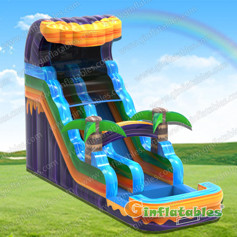GWS-436 Tropical Wave Water Slide
