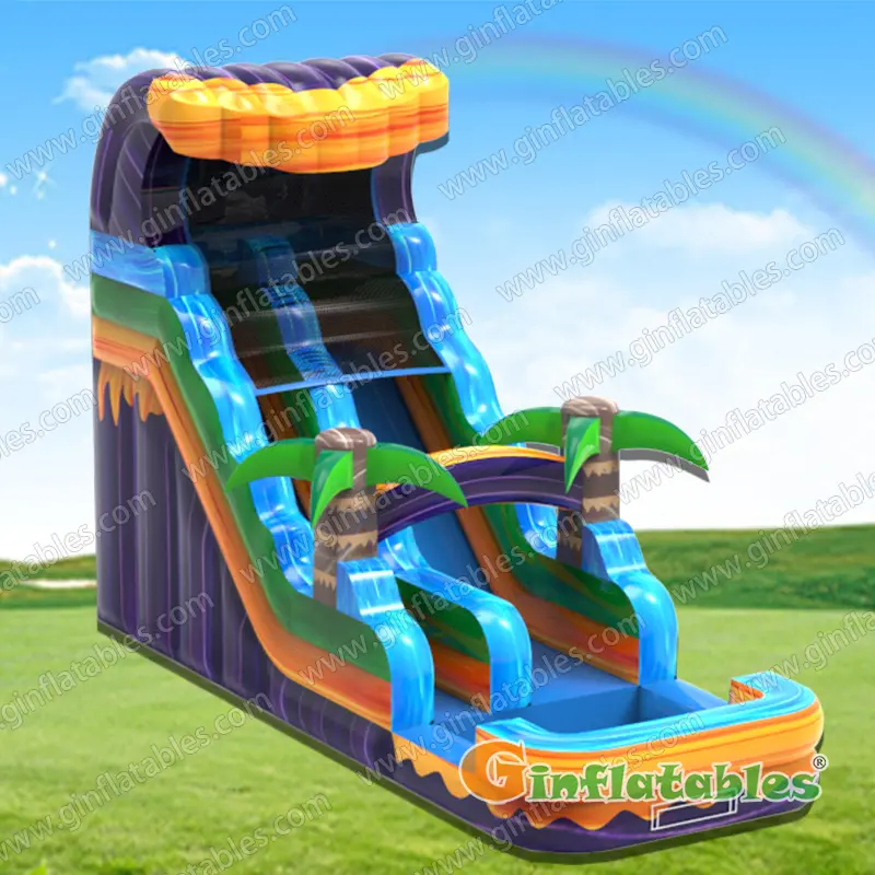 GWS-436 Tropical Wave Water Slide