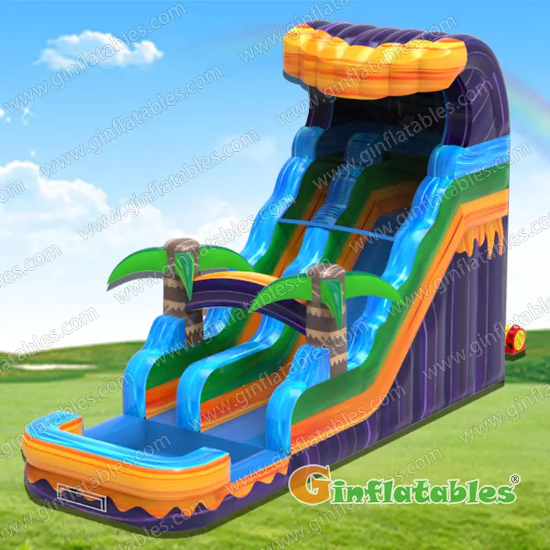GWS-436 Tropical Wave Water Slide