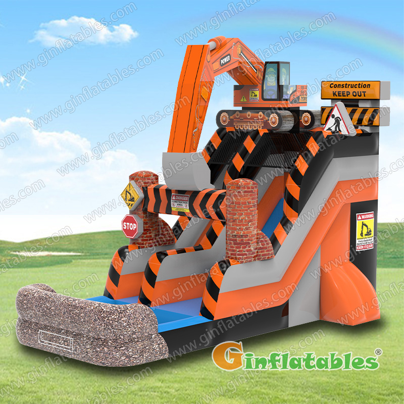 GWS-440 Excavator Water Slide