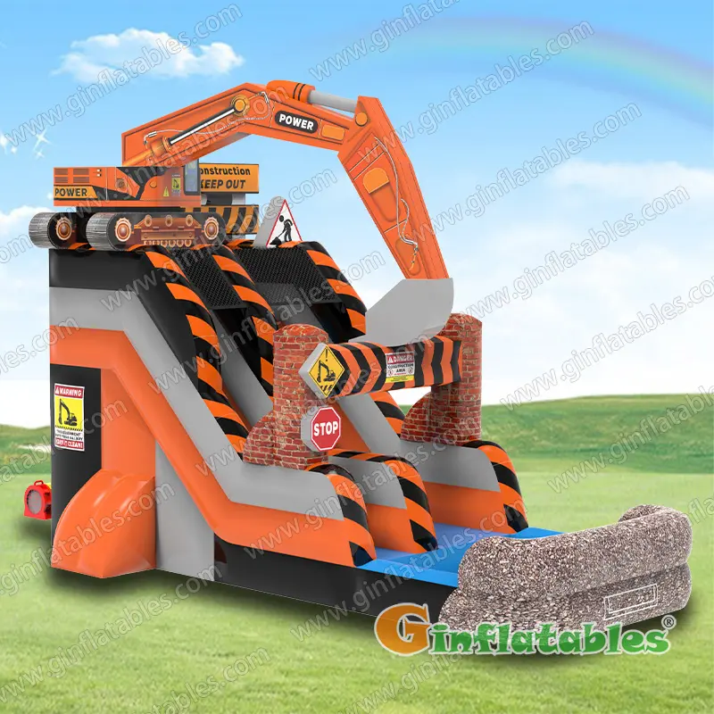 GWS-440 Excavator Water Slide