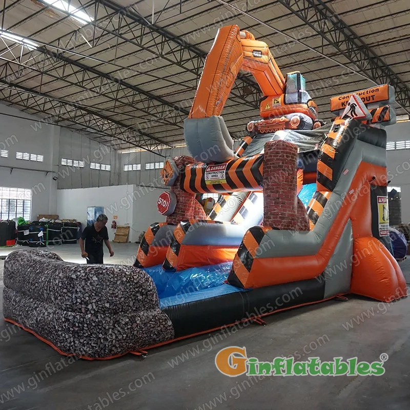 GWS-440 Excavator Water Slide