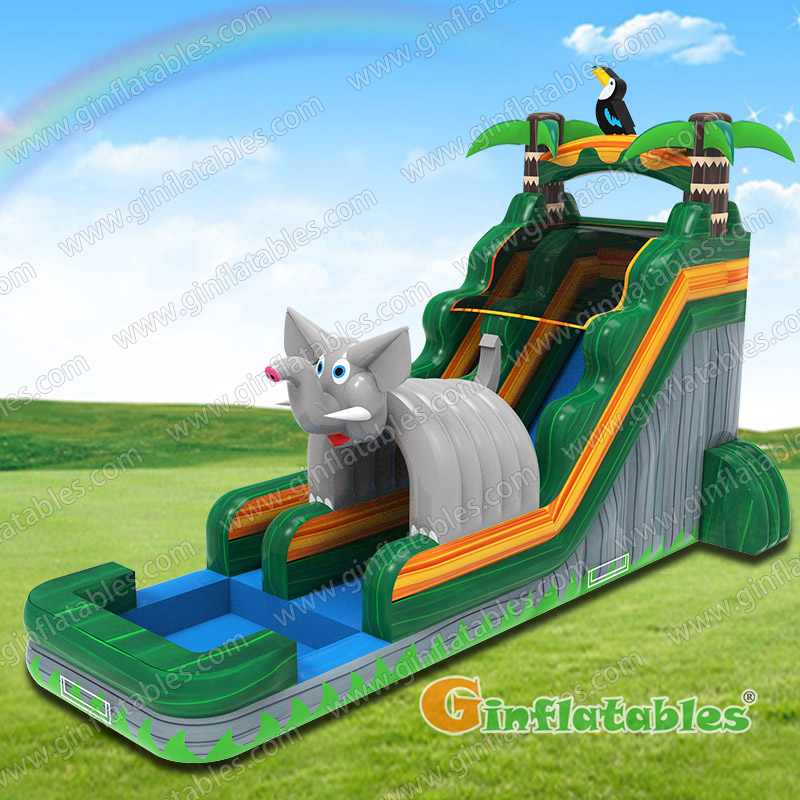 GWS-447 Elephant Water Slide