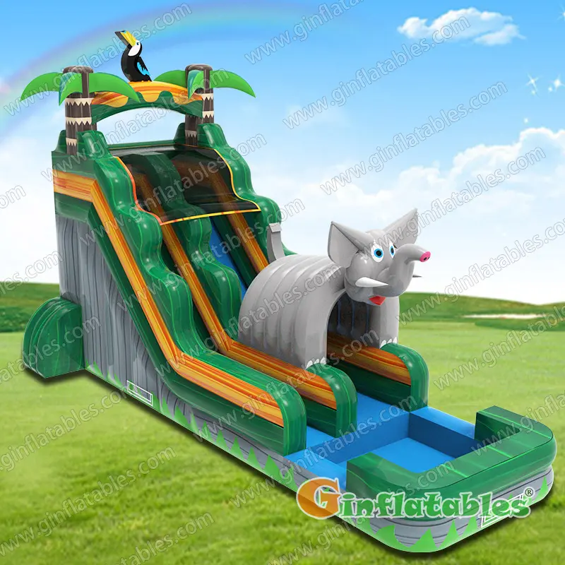 GWS-447 Elephant Water Slide