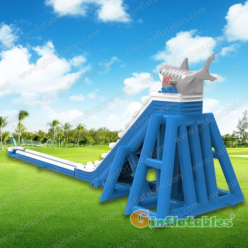 GWS-466 Giant Shark hippo water slide