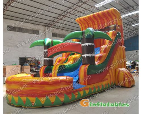 GWS-005 Water slide with pool